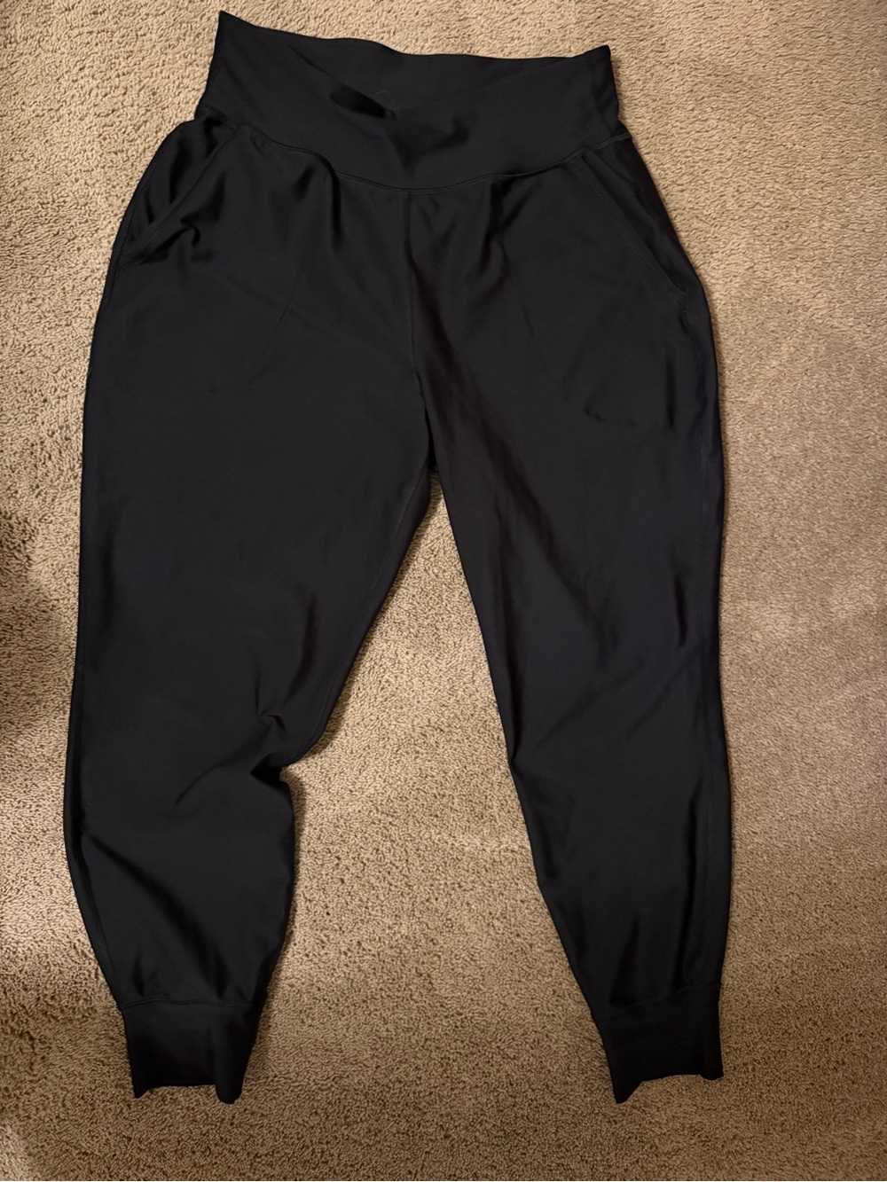 Old Navy Black High-Waist Jogger Pants